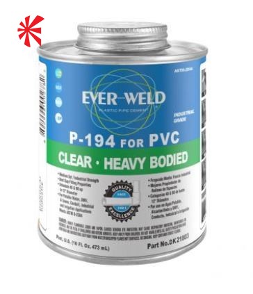 Ever Weld Ever-Weld Solvent Cement Glue