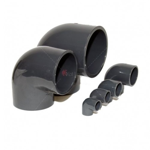 50 mm PVC Solvent Weld Fittings for DARK GREY pipe ONLY pond koi aquatics. 