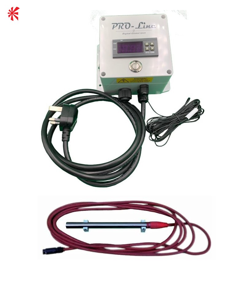 Pro Line Proline 2 kw Titanium Heater With Proline Digital Thermostat - Koi  Logic