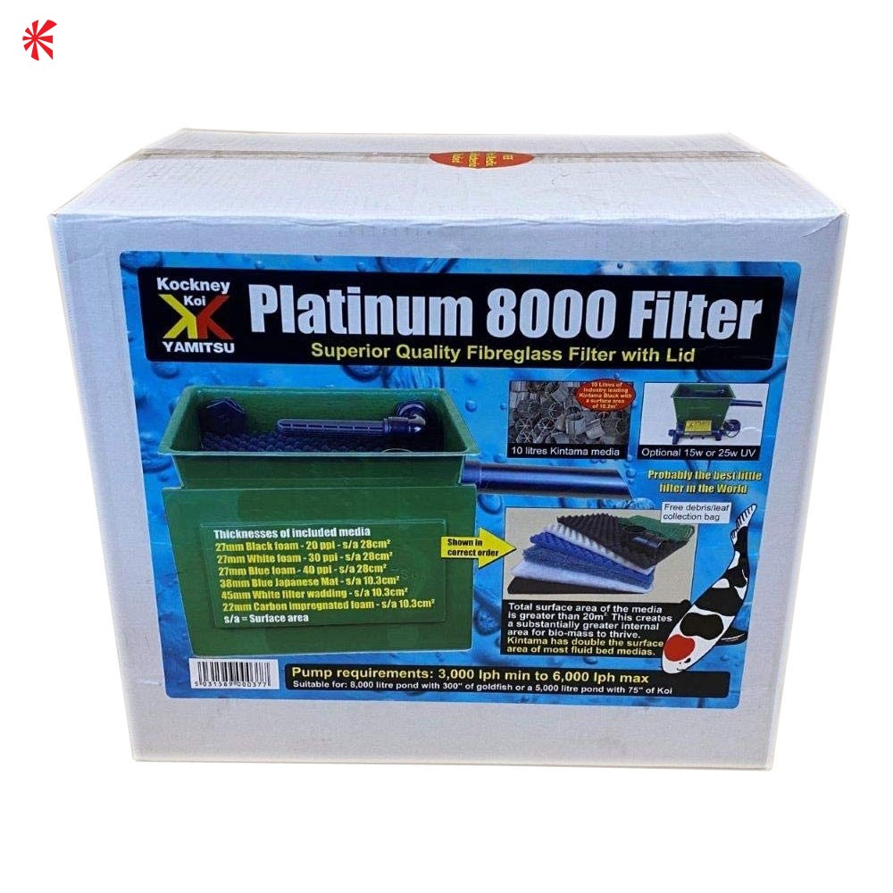 Kockney Koi Yamitsu Platinum 8000 Filter Koi Logic