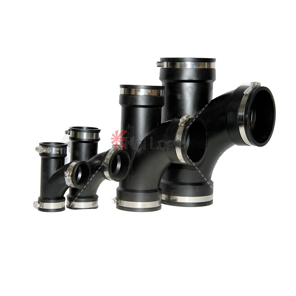 Flexible Rubber Boot Connector Tee Koi Logic