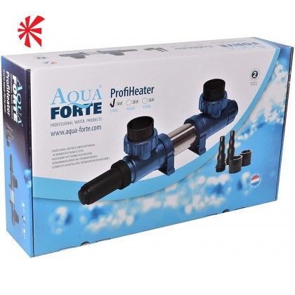 Aquaforte Profi Heater 1KW With Thermostat - Stainless Aquaforte Profi Heater 1KW With Thermostat - Stainless