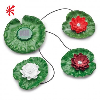 Pontec Pondosolar Lily LED - 3 Light Set Pontec Pondosolar Lily LED - 3 Light Set