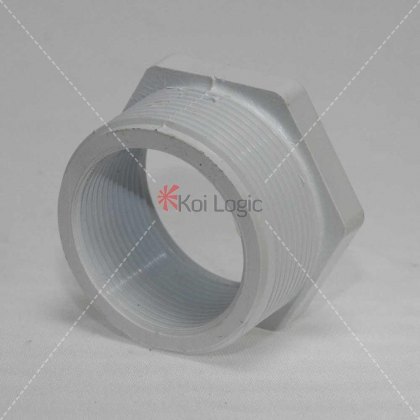 PVC Imp Thread Reducer 2" -1½" - White PVC Imp Thread Reducer 2" -1½" - White