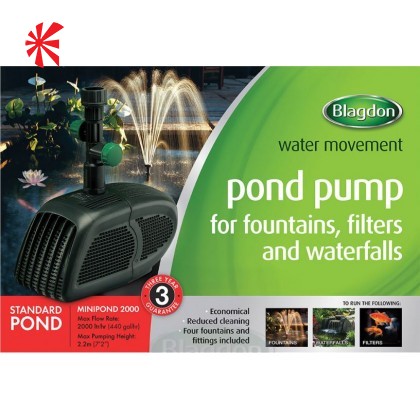 Blagdon Minipond Pump 2000 Blagdon Minipond Pump 2000