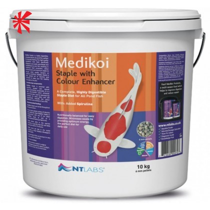 NT Labs - Medikoi Staple Koi Food (6mm pellet) NT Labs - Medikoi Staple Koi Food (6mm pellet)