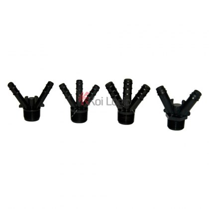 BSP Male Thread x Multi Y tail BSP Male Thread x Multi Y tail