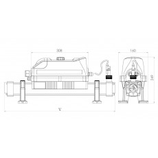 Elecro Cygnet Evolution 2 Pond Heater 2KW (Analogue)