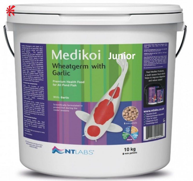 NT Labs NT Labs - Medikoi Wheatgerm Junior with Garlic - 3mm