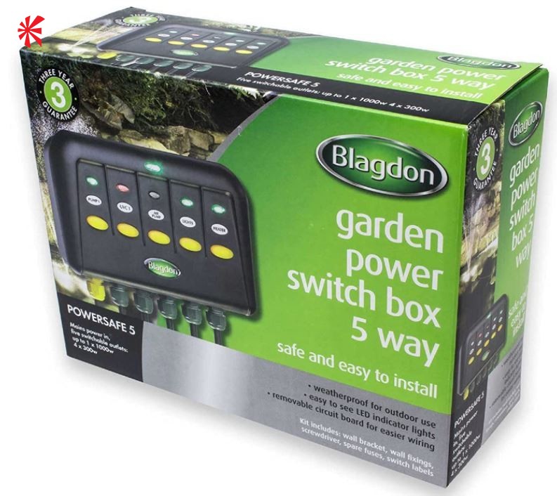 Blagdon Powersafe Switch Boxes MK2 Updated Version Koi Logic