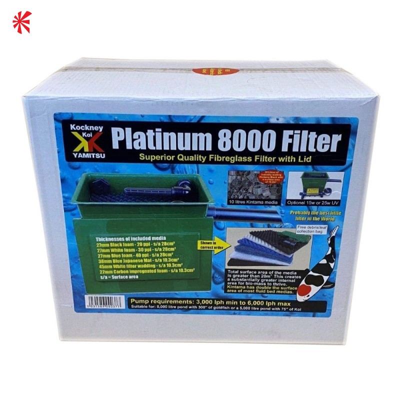 Yamitsu Kockney Koi Yamitsu Platinum 8000 Filter