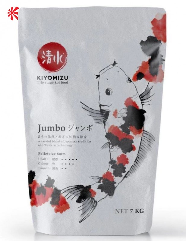 Kiyomizu Koi Food Kiyomizu Jumbo 7kg - 8mm Pellet