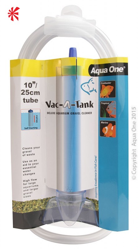 Aqua One Aqua One Vac A Tank Deluxe Aquarium Gravel Cleaner
