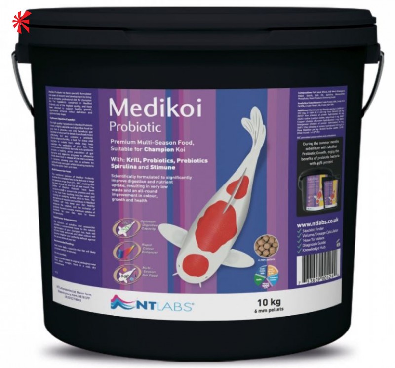 NT Labs NT Labs - Medikoi Probiotic Multiseason Koi Food