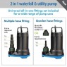 Blagdon Blagdon 2 in 1 Waterfall & Utility Pump 23500